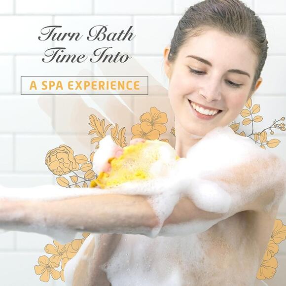 Spongentle Deep Cleansing Body Loofah Sponge, for Bath and Shower (Pack of 2) - Picture 6 of 10